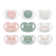 Load image into Gallery viewer, Suavinex Bonhomia Soother with SX Pro Anatomical Teat 6-18M - Owl Beige