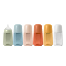 Load image into Gallery viewer, Suavinex Colour Essence All Silicone Bottle 240ml - Transparent