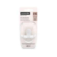Load image into Gallery viewer, Suavinex Smoothie Ultra Light All Silicone Soother with SX Pro Physiological Teat 6-18M - Color Essence Transparent
