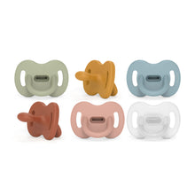Load image into Gallery viewer, Suavinex Colour Essence All Silicone Soother with SX Pro Physiological Teat 0-6M - Brick Red