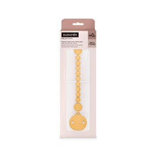 Load image into Gallery viewer, Suavinex Colour Essence Silicone Bobble Soother Clip - Mustard