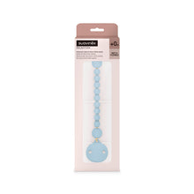 Load image into Gallery viewer, Suavinex Colour Essence Silicone Bobble Soother Clip - Blue