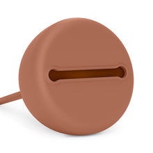 Load image into Gallery viewer, Suavinex Colour Essence Silicone Soother Holder - Brick Red