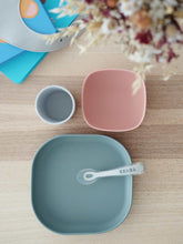 Load image into Gallery viewer, Beaba Silicone Suction Meal Set - Eucalyptus