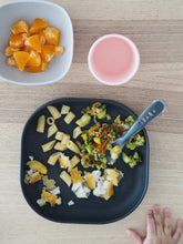 Load image into Gallery viewer, Beaba Silicone Suction Meal Set - Night Blue