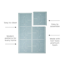 Load image into Gallery viewer, Toddlekind Prettier Playmat - Linear - Mineral