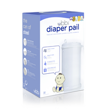 Load image into Gallery viewer, Ubbi Nappy Pail - White (6)