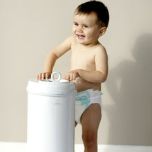 Load image into Gallery viewer, Ubbi Nappy Pail - White (7)