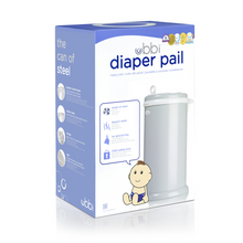 Load image into Gallery viewer, Ubbi Nappy Pail - Grey (5)