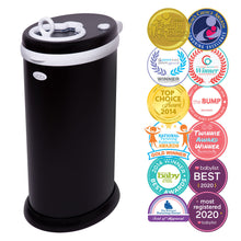 Load image into Gallery viewer, Ubbi Nappy Pail - Matte Black