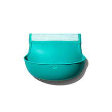 Load image into Gallery viewer, OXO Tot Sleeved Roll Up Bib - Teal