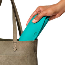 Load image into Gallery viewer, OXO Tot Sleeved Roll Up Bib - Teal