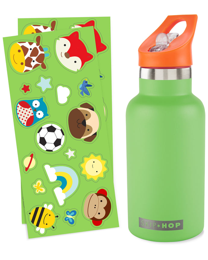 Skip Hop Stainless Steel Canteen Bottle - Green