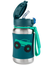 Load image into Gallery viewer, Skip Hop Spark Style Stainless Steel Straw Bottle - Truck
