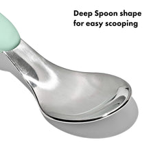 Load image into Gallery viewer, OXO Tot On-The-Go Fork And Spoon Set - Opal
