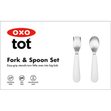 Load image into Gallery viewer, OXO Tot Fork &amp; Spoon Set - Opal
