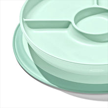 Load image into Gallery viewer, OXO Tot Stick &amp; Stay Suction Divided Plate - Opal
