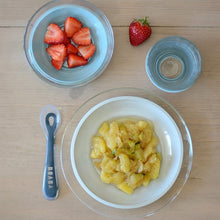 Load image into Gallery viewer, Beaba Duralex Glass Meal Set With Soft Protective Suction Pad - Jungle
