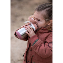 Load image into Gallery viewer, Beaba Stainless Steel Spout Bottle 350ml - Pink
