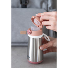 Load image into Gallery viewer, Beaba Stainless Steel Spout Bottle 350ml - Pink
