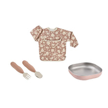 Load image into Gallery viewer, Beaba Stainless Steel Baby Meal Gift Set - Savannah Bloom
