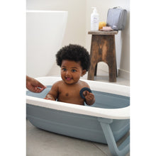 Load image into Gallery viewer, Beaba Eazy Pop Foldable Bath - Baltic Blue
