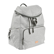 Load image into Gallery viewer, Beaba Vancouver Nappy Bag Backpack - Heather Grey

