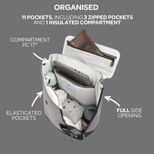 Load image into Gallery viewer, Beaba Oslo Changing Backpack - Mineral Grey
