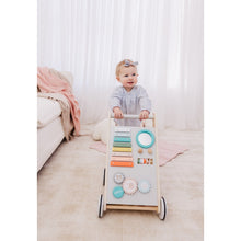 Load image into Gallery viewer, Bubble Wooden Activity Play Walker
