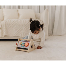 Load image into Gallery viewer, Bubble Wooden Activity Triangle
