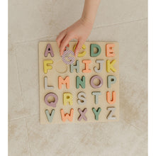 Load image into Gallery viewer, Bubble Wooden Alphabet Puzzle
