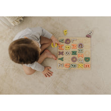 Load image into Gallery viewer, Bubble Wooden Alphabet Puzzle
