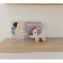 Load image into Gallery viewer, Bubble Wooden Elephant Pull Along Toy
