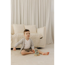 Load image into Gallery viewer, Bubble Wooden Raccoon Pull Along Toy
