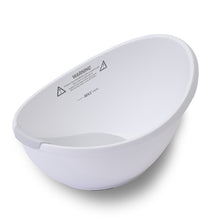 Load image into Gallery viewer, Bubble Cuddle Bath with Bath Seat - White
