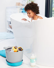 Load image into Gallery viewer, Skip Hop MOBY Stowaway Bath Toy Bucket
