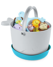 Load image into Gallery viewer, Skip Hop MOBY Stowaway Bath Toy Bucket
