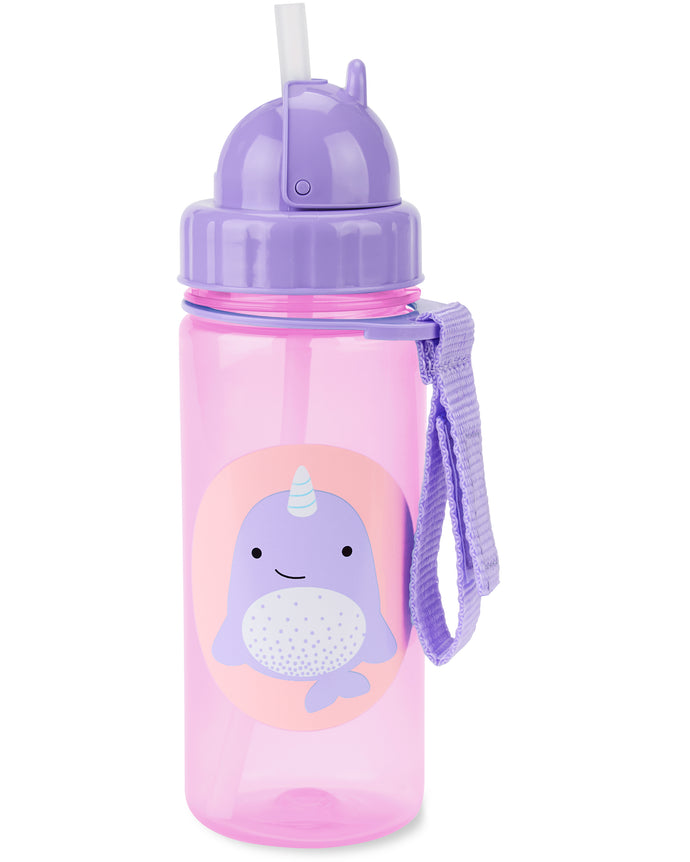 Skip Hop Zoo PP Straw Bottle - Narwhal