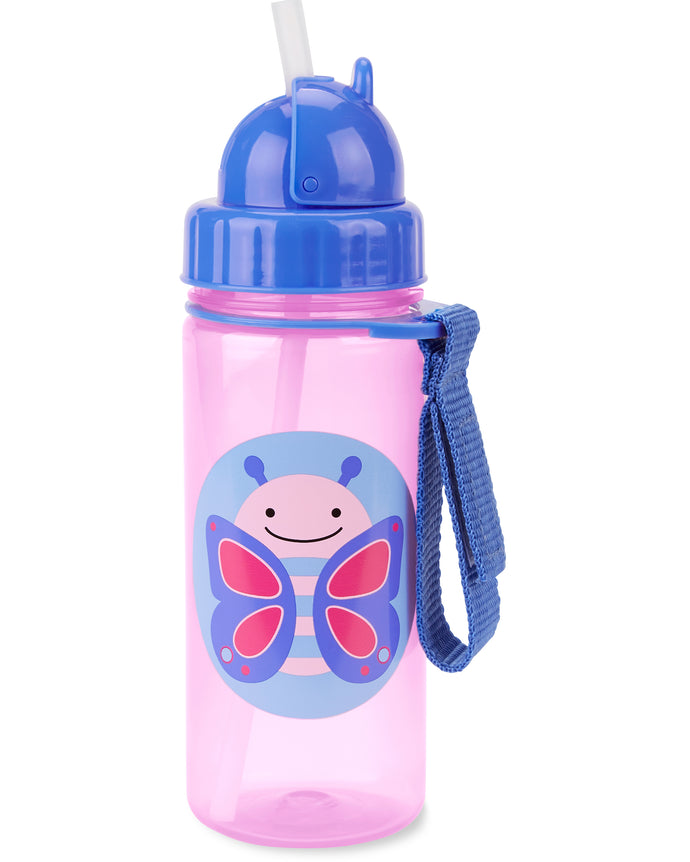 Skip Hop Zoo PP Straw Bottle - Butterfly