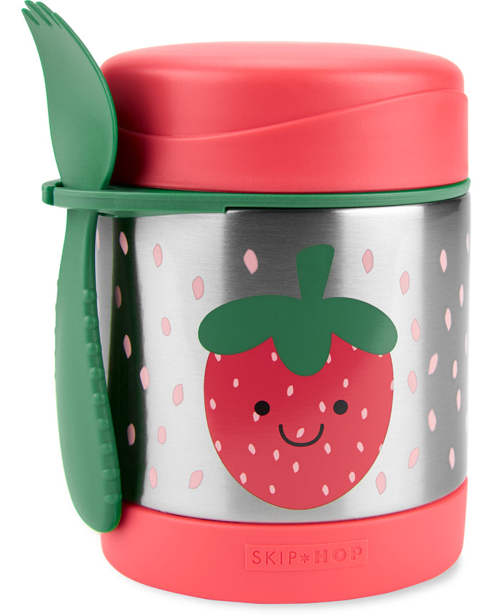 Skip Hop Spark Style Insulated Food Jar - Strawberry