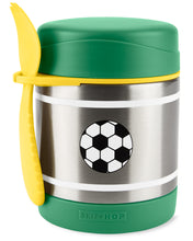 Load image into Gallery viewer, Skip Hop Spark Style Food Jar - Soccer/Futbol
