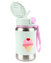 Load image into Gallery viewer, Skip Hop Spark Style Stainless Steel Straw Bottle - Ice Cream
