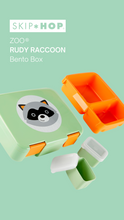 Load image into Gallery viewer, Skip Hop Zoo Bento Lunch Box - Rudy Raccoon
