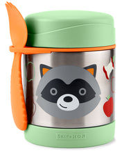 Load image into Gallery viewer, Skip Hop Zoo Insulated Food Jar - Raccoon
