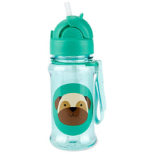 Load image into Gallery viewer, Skip Hop ZOO Tritan Renew Straw Bottle - Pug
