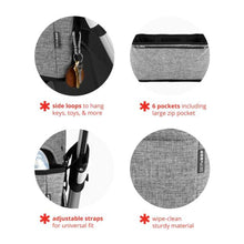 Load image into Gallery viewer, Skip Hop Grab &amp; Go Ultra Stroller Organiser - Grey Melange
