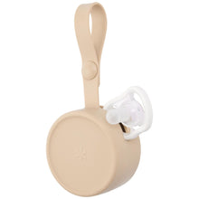 Load image into Gallery viewer, Skip Hop Silicone Pacifier Holder - Oat
