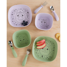 Load image into Gallery viewer, Skip Hop Besties Squad Fork &amp; Spoon Set - Green
