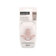 Load image into Gallery viewer, Suavinex Smoothie Ultra Light All Silicone Soother with SX Pro Physiological Teat 0-6M - Color Essence Nude
