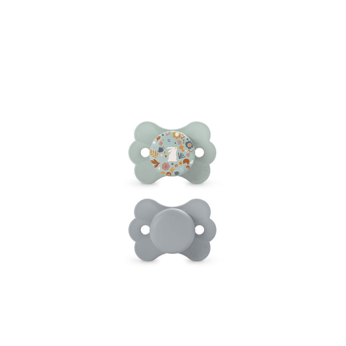Suavinex Wonderland Butterfly SX Pro Soother 6-18 Months 2 Pack - Liberty Blue